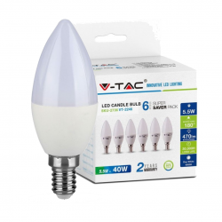 VTAC LAMPADINA LED CANDELA...