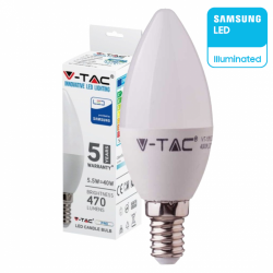 VTAC LAMPADINA LED CANDELA...