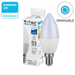 VTAC LAMPADINA LED CANDELA...