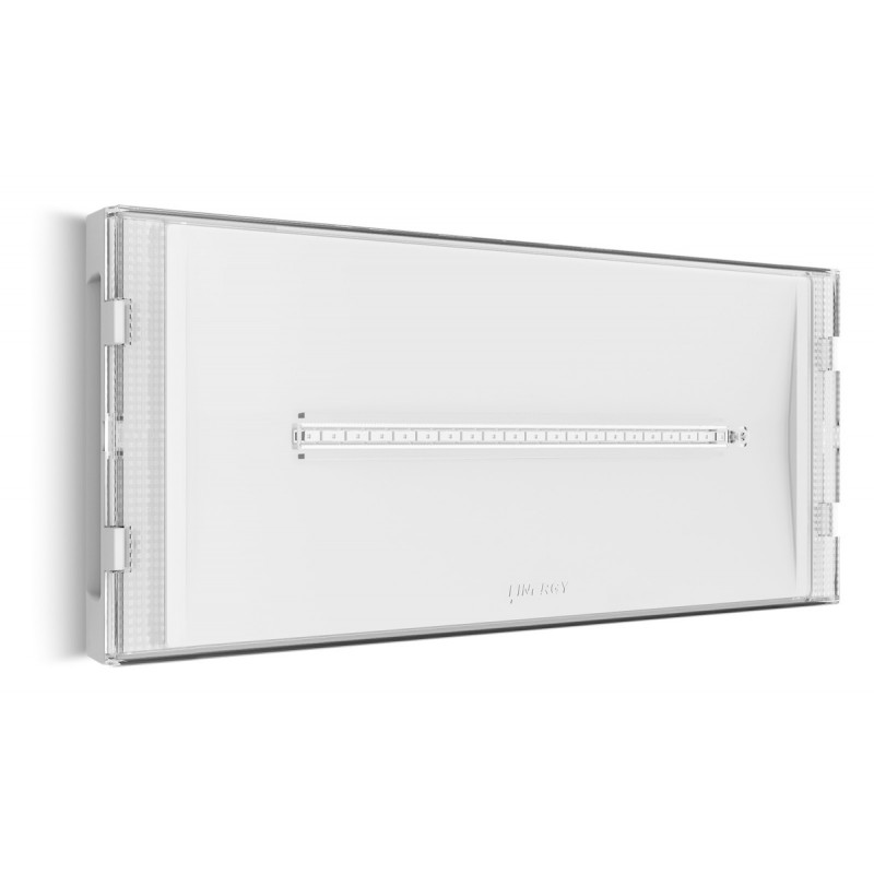 LINERGY LAMPADA EMERGENZA LED 0,5W 160LM IP42 DA PARETE AUTONOMIA 2 ORE SE  - SKU: SI11N20EBR