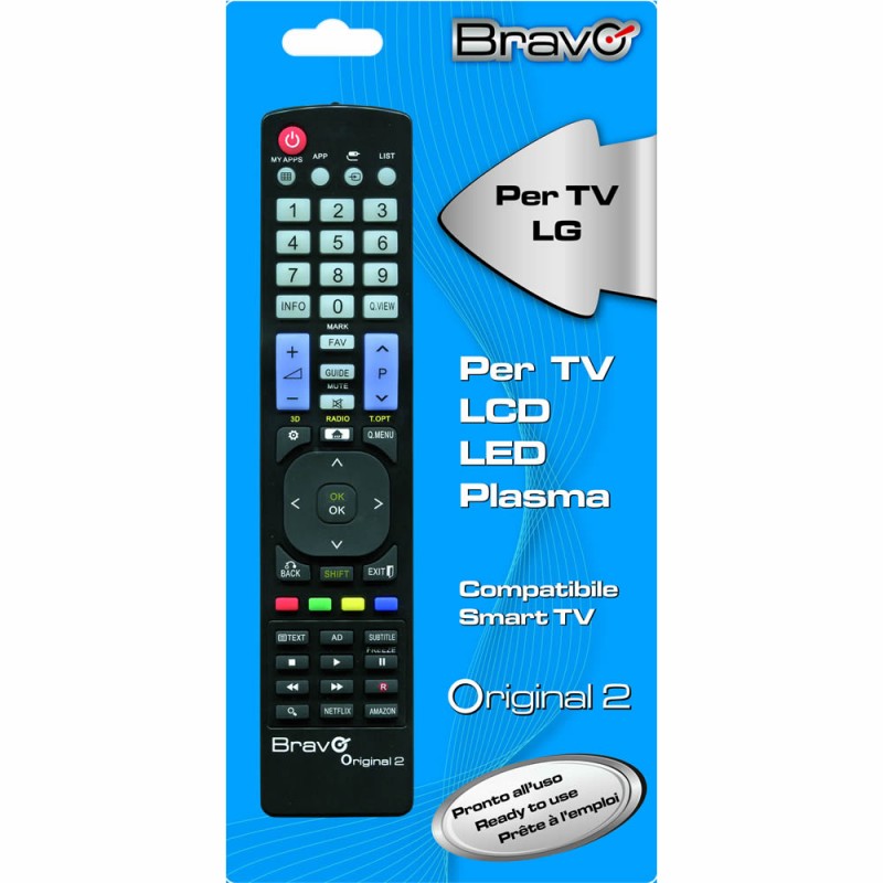 BRAVO TELECOMANDO ORIGINALE PER TELEVISORI LG - SKU: 90202048