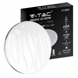 V-TAC PLAFONIERA LED 60W 4K...