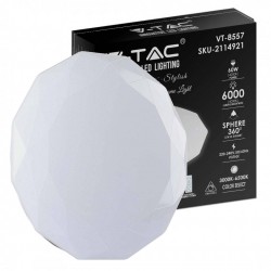 V-TAC PLAFONIERA LED 60W 4K...