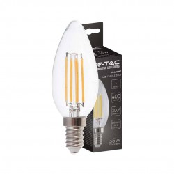 VTAC LAMPADINA LED CANDELA...