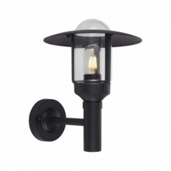 VTAC APPLIQUE E27 NERO IP44...