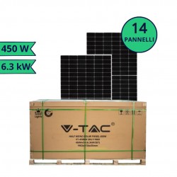 V-TAC KIT DA 6kW (6.3 kW)...