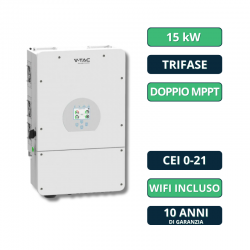 V-TAC INVERTER DEYE IBRIDO...