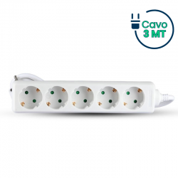 V-TAC MULTIPRESA EUROPEA 5...