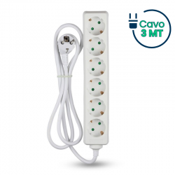 V-TAC MULTIPRESA EUROPEA 6...