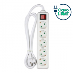 V-TAC MULTIPRESA EUROPEA 5...