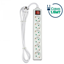 V-TAC MULTIPRESA EUROPEA 6...