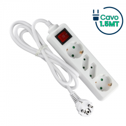 V-TAC MULTIPRESA EUROPEA 4...