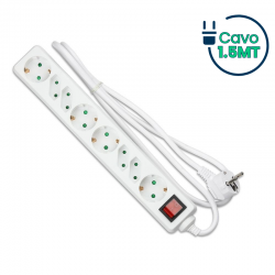 V-TAC MULTIPRESA EUROPEA 8...