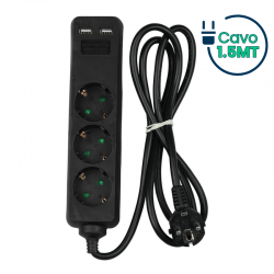 V-TAC MULTIPRESA EUROPEA 3...
