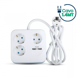 V-TAC MULTIPRESA EUROPEA 3...