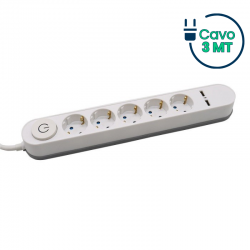 V-TAC MULTIPRESA EUROPEA 5...