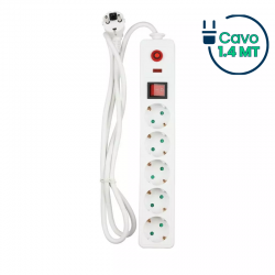 V-TAC MULTIPRESA EUROPEA 5...