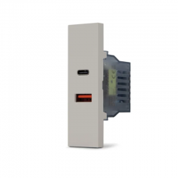 TOT DOPPIA PRESA USB A+C...